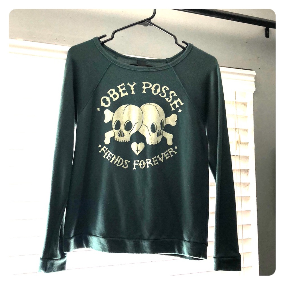 Obey Posse Fiends Forever Sweatshirt ☠️